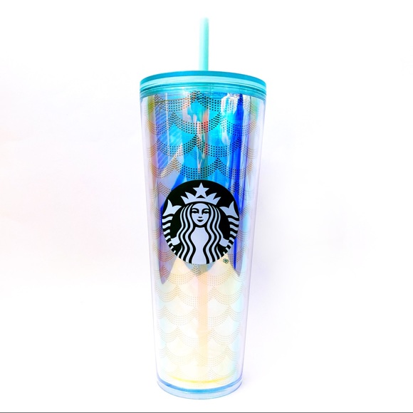 Starbucks Other - Starbucks Iridescent Mermaid Tumbler Cup 24 Fl Oz